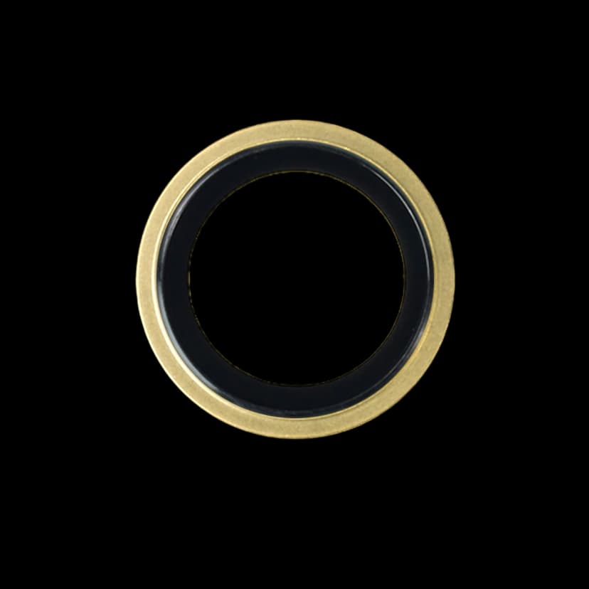 URR Apple iPhone 17 Air Sapphire PVDSS Kamera Lens Koruyucu - Gold