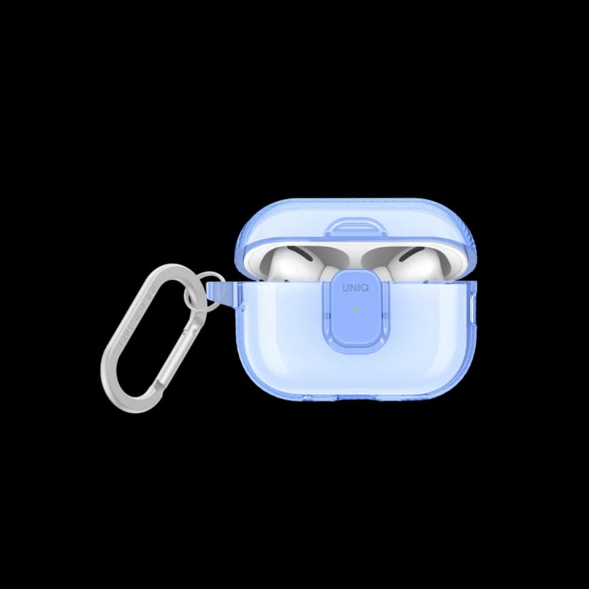 Uniq Apple Airpods Pro 2 (2.nesil) Glase Pro Kilitli Kılıf - Mavi