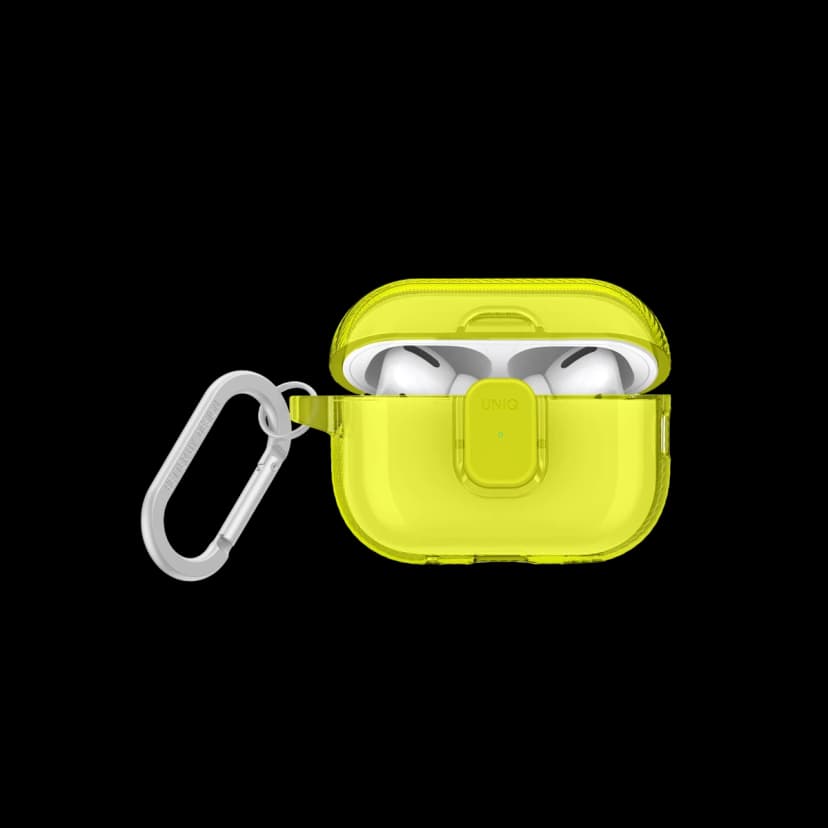 Uniq Apple Airpods Pro 2 (2.nesil) Glase Pro Kilitli Kılıf - Yeşil