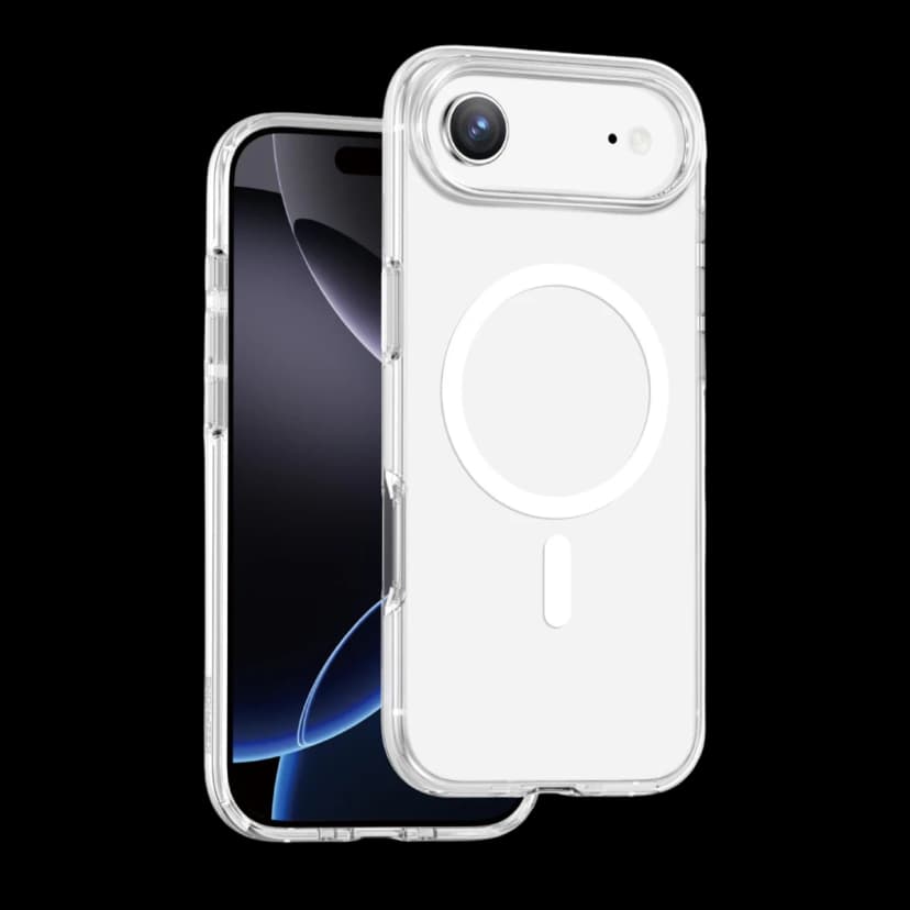 Keephone Apple iPhone 17 Air Non Yellow Şeffaf Magsafe Kılıf - Şeffaf