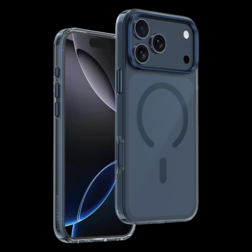 Keephone Apple iPhone 17 Pro Dazzle Pro Matte Magsafe Kılıf - Lacivert