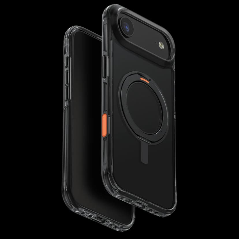 Uniq Apple iPhone 17 Air Swivix Rotating Kickstand Kapak - Siyah