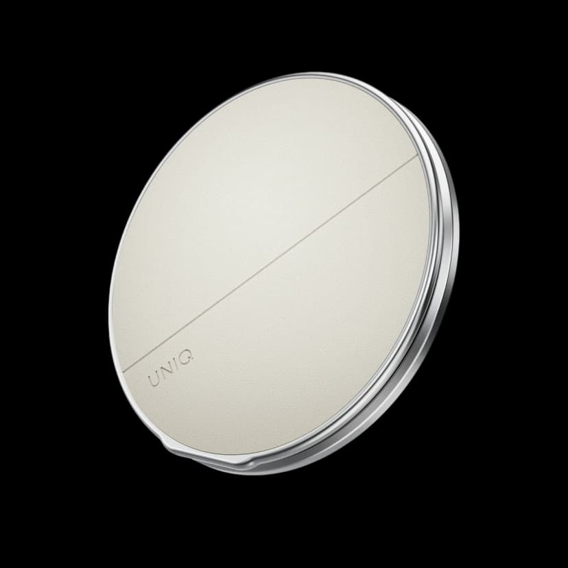 Uniq Grivix Classic 360 Manyetik Magsafe Kickstand Yüzük - Bej