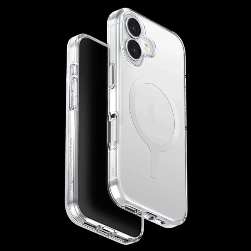 Uniq Apple iPhone 17 Clario Magsafe Kapak - Şeffaf