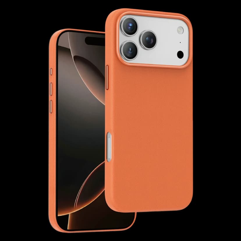 Keephone Apple iPhone 17 Pro Peekaboo Magsafe Kapak - Turuncu
