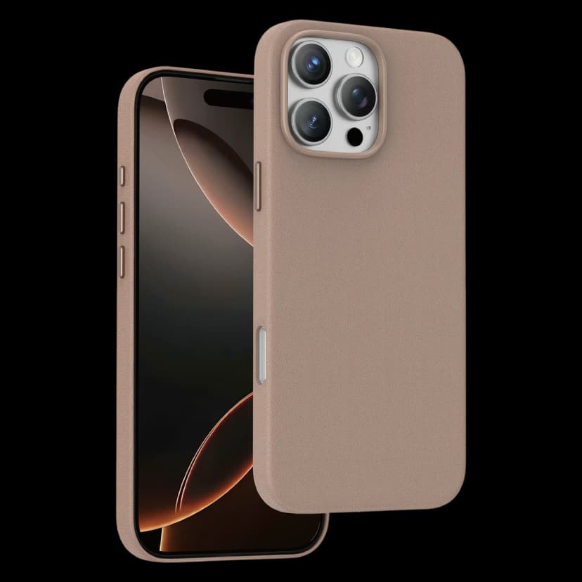 Keephone Apple iPhone 16 Pro Max Peekaboo Magsafe Kapak - Çöl Titanyum