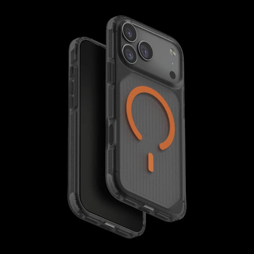 Uniq Apple iPhone 17 Pro Max Combat Active Magsafe Kapak - Siyah-Turuncu
