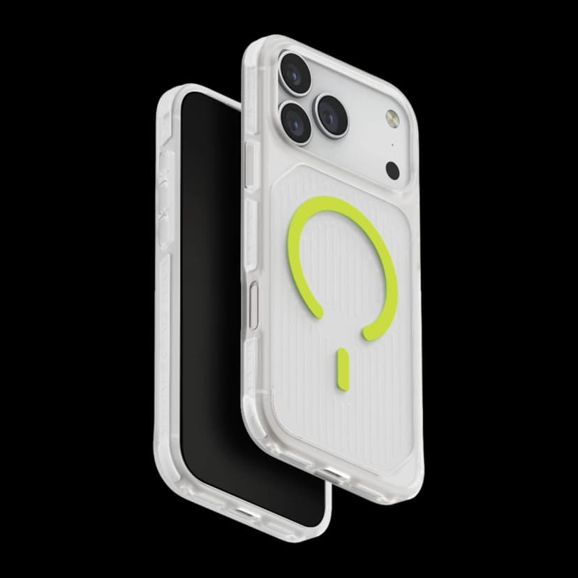 Uniq Apple iPhone 17 Pro Combat Active Magsafe Kapak - Fosforlu Yeşil