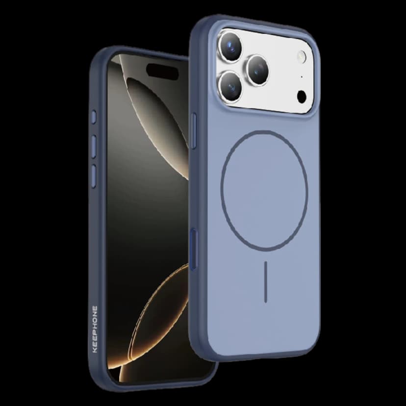 Keephone Apple iPhone 17 Pro Sumee Magsafe Kapak - Mavi
