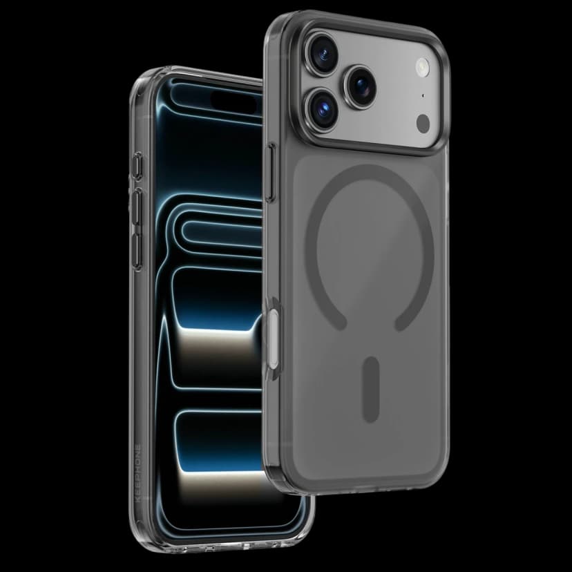 Keephone Apple iPhone 17 Pro Dazzle Pro Matte Magsafe Kılıf - Siyah