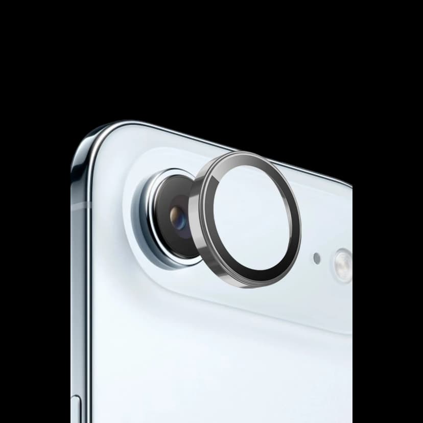Keephone Apple iPhone 17 Air Sapphire PVD Kamera Lens - Gri