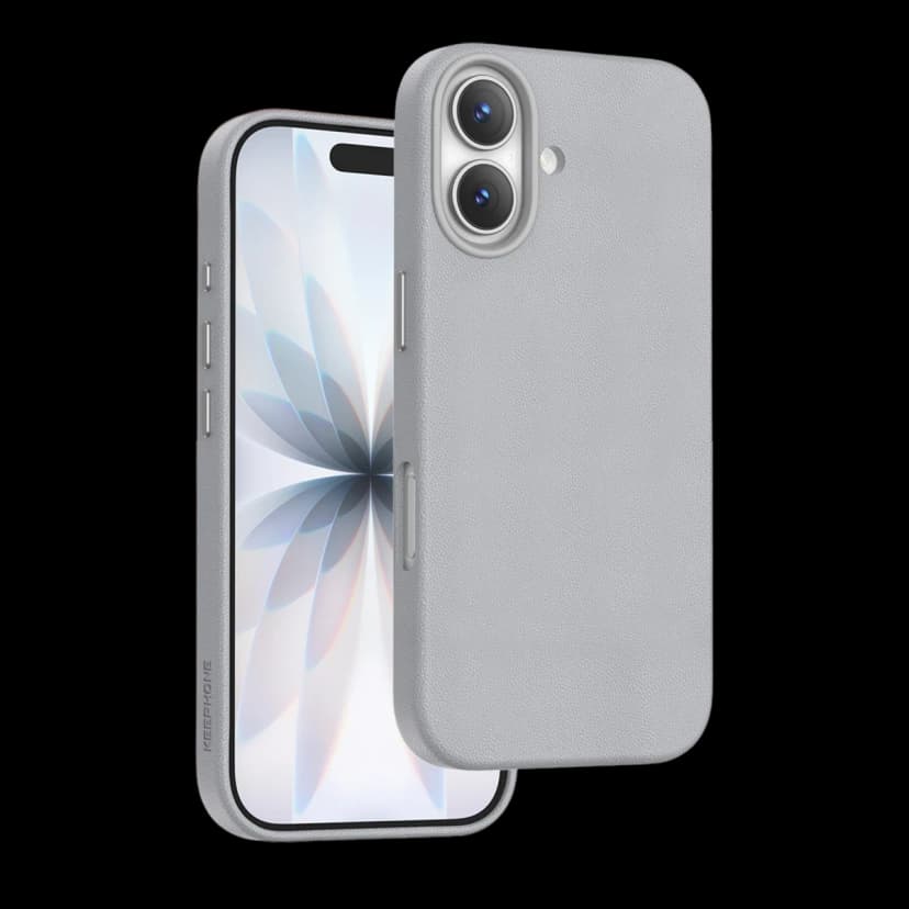 Keephone Apple iPhone 16 Peekaboo Magsafe Kapak - Gri