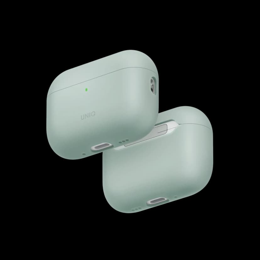 Uniq Apple Airpods Pro 3 (3.nesil) Lino Silikon Kılıf - Yeşil