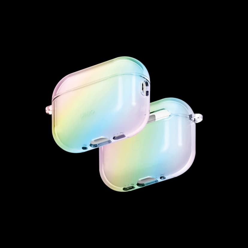 Uniq Apple Airpods Pro 3 (3.nesil) Iridescia Hang Kılıf - Holo Quartz