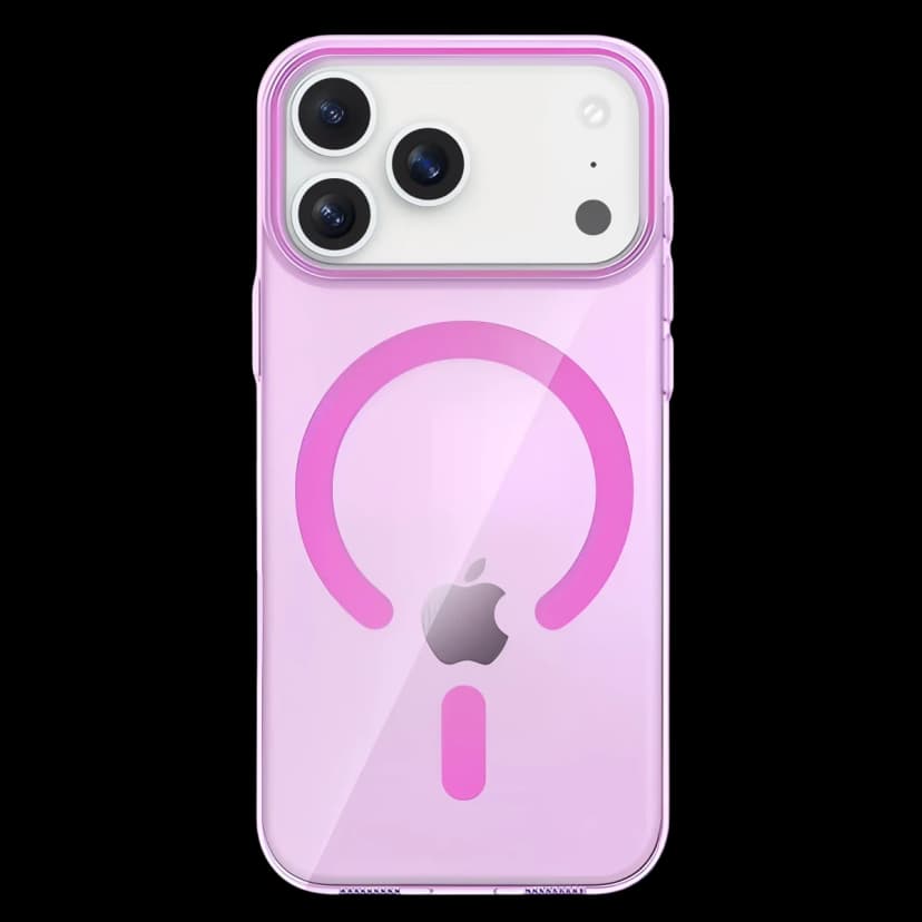 Joko Apple iPhone 17 Pro PC Blank Magsafe Kapak - Pembe