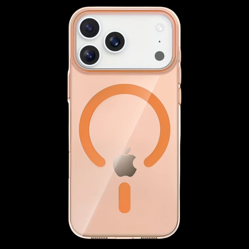 Joko Apple iPhone 17 Pro Max PC Blank Magsafe Kapak - Turuncu