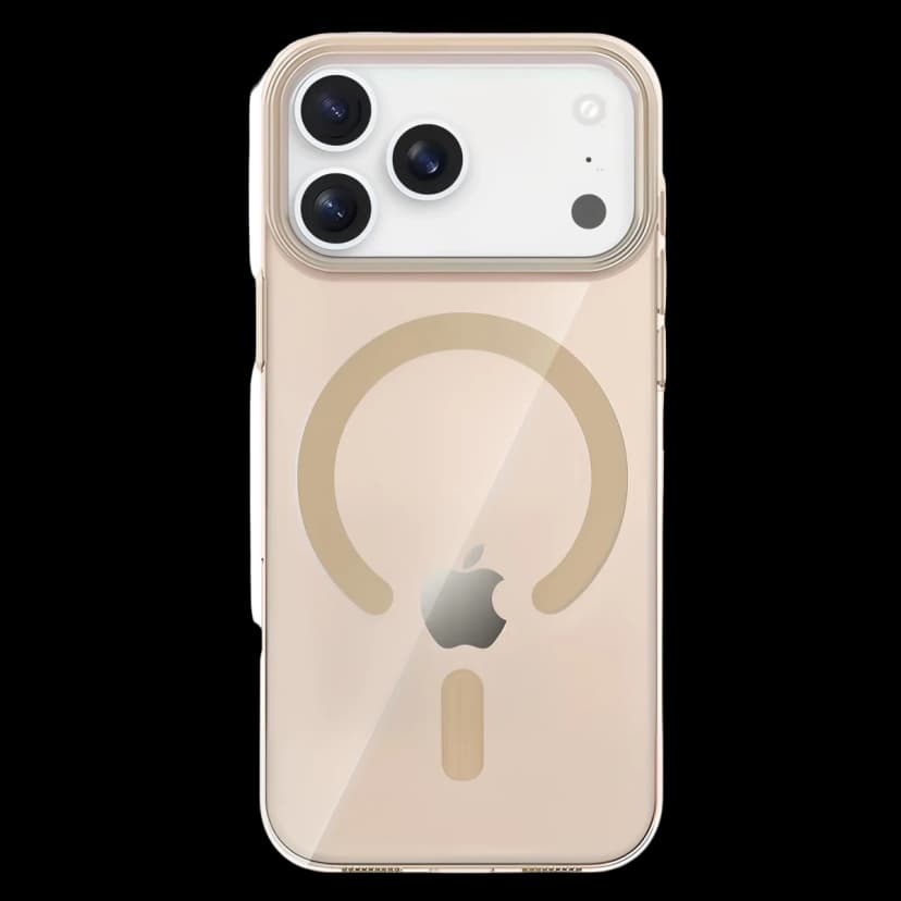 Joko Apple iPhone 17 Pro Max PC Blank Magsafe Kapak - Çöl Titanyum