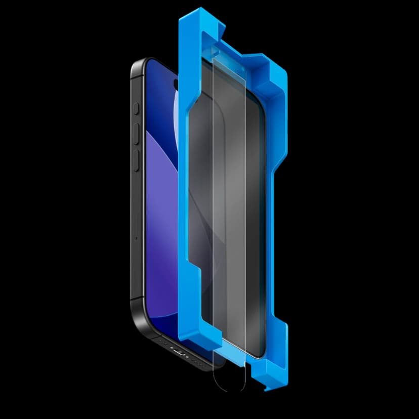 Uniq Apple iPhone 17 Pro Max Optix Exofit Privacy Applicator Cam Ekran Koruyucu - Siyah