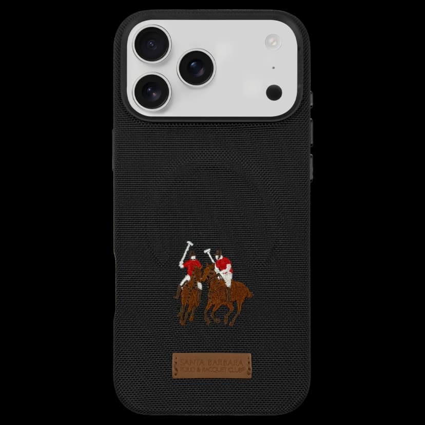 Santa Barbara Polo Racquet Club Apple iPhone 17 Pro Yolanda Kapak - Siyah