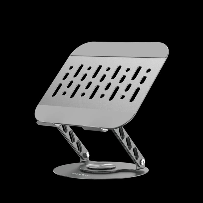 Earldom EH333 360 Derece Ayarlanabilir Metal Laptop Standı - Gri
