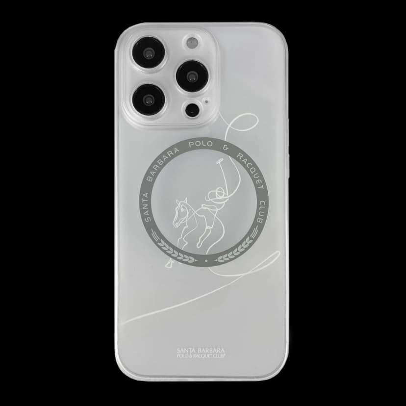 Santa Barbara Polo Racquet Club Apple iPhone 14 Pro Albert Magsafe Kapak - Şeffaf
