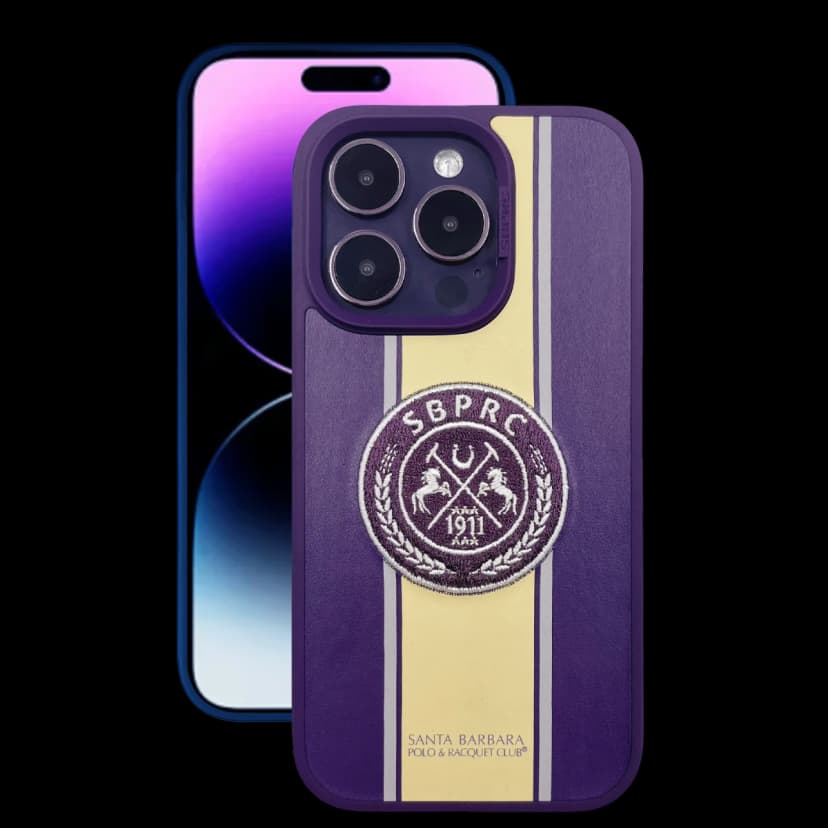 Santa Barbara Polo Racquet Club Apple iPhone 14 Pro Gareth Kapak - Mor