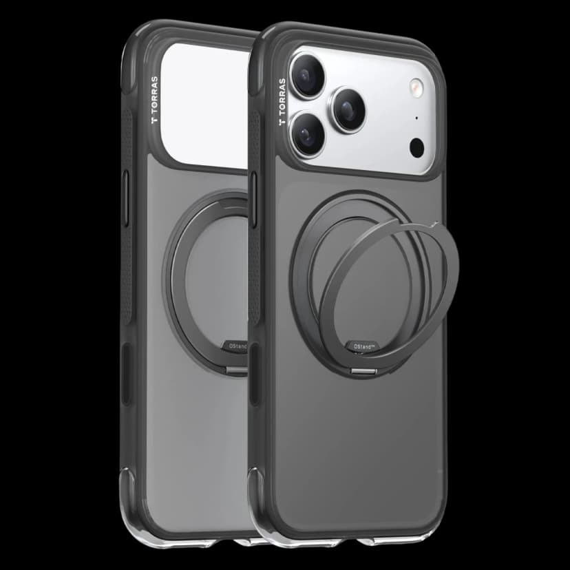 Torras Apple iPhone 17 Pro Max Ostand R Air Magsafe Kapak - Siyah