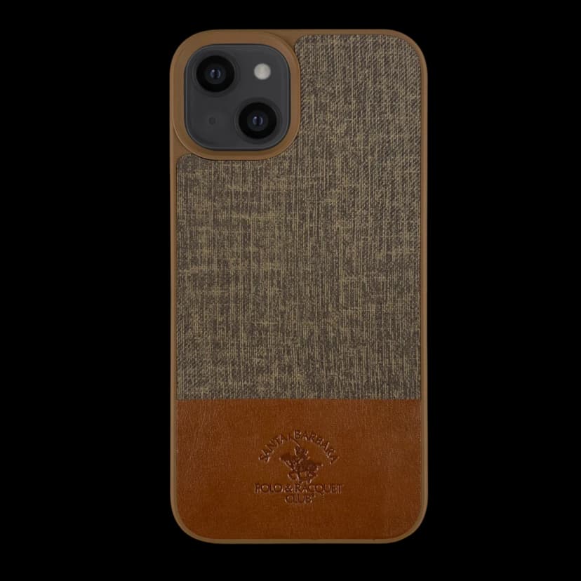 Santa Barbara Polo Racquet Club Apple iPhone 14 Virtuoso Kapak - Kahverengi