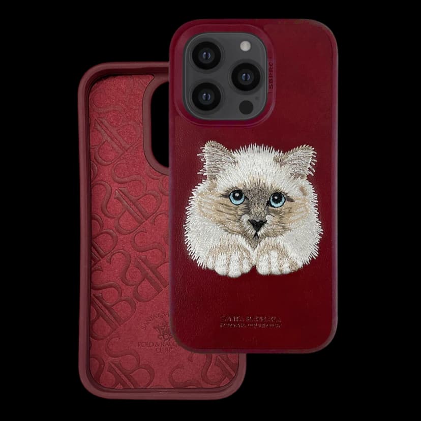 Santa Barbara Polo Racquet Club Apple iPhone 14 Pro Savanna Kapak - Persian Paw