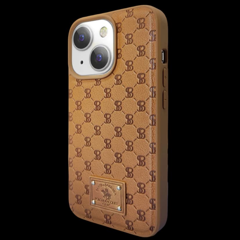 Santa Barbara Polo Racquet Club Apple iPhone 13 Merte Kapak - Kahverengi