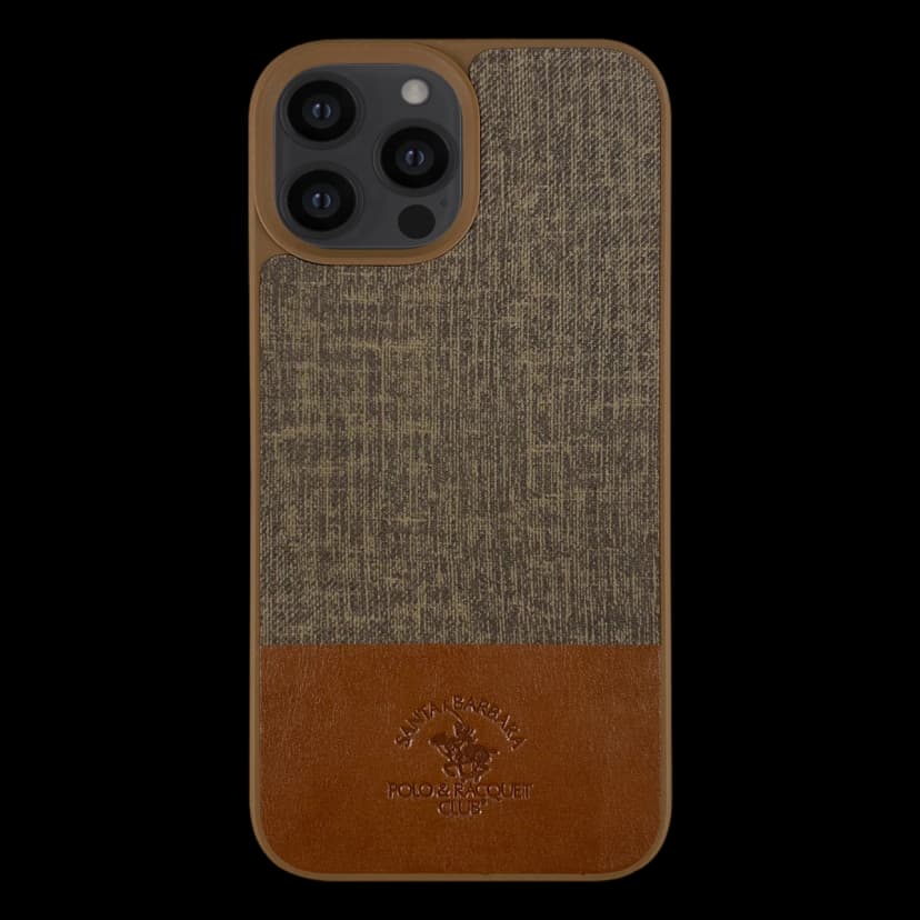 Santa Barbara Polo Racquet Club Apple iPhone 13 Pro Virtuoso Kapak - Kahverengi