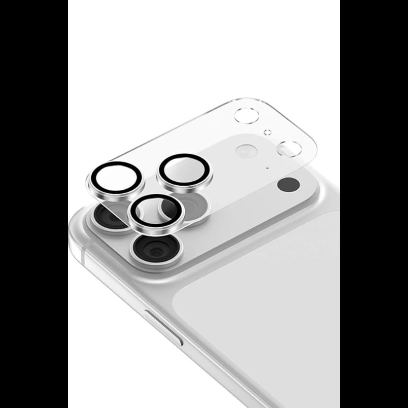 Keephone Apple iPhone 17 Pro Reggio Kamera Lens - Gümüş