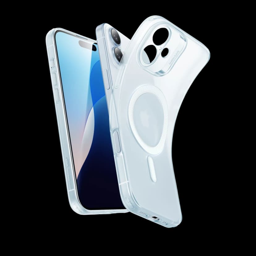 ESR Apple iPhone 16 Zero Clear Magsafe Kapak - Buzlu Mavi