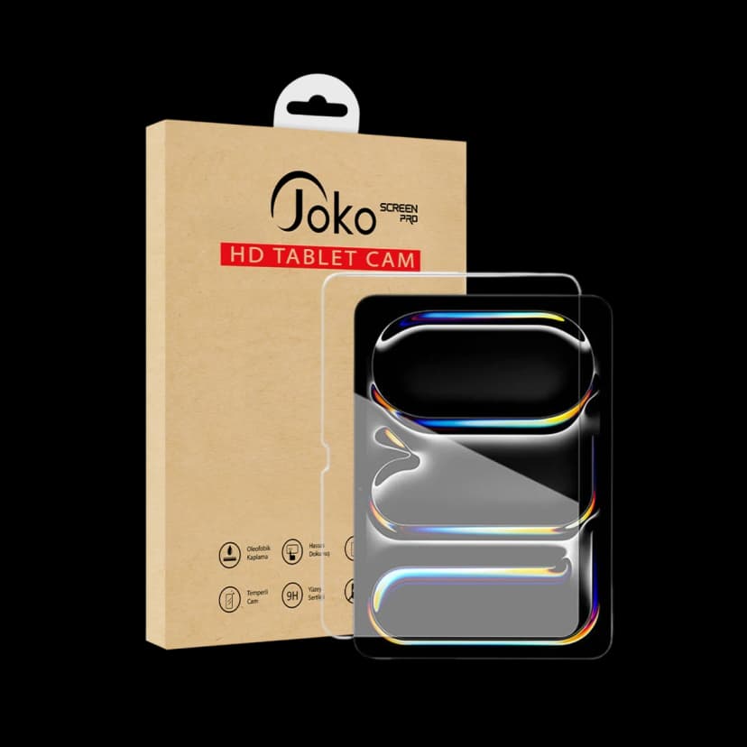 Joko Apple iPad Air 11 (2024) HD Tablet Cam Ekran Koruyucu - Şeffaf