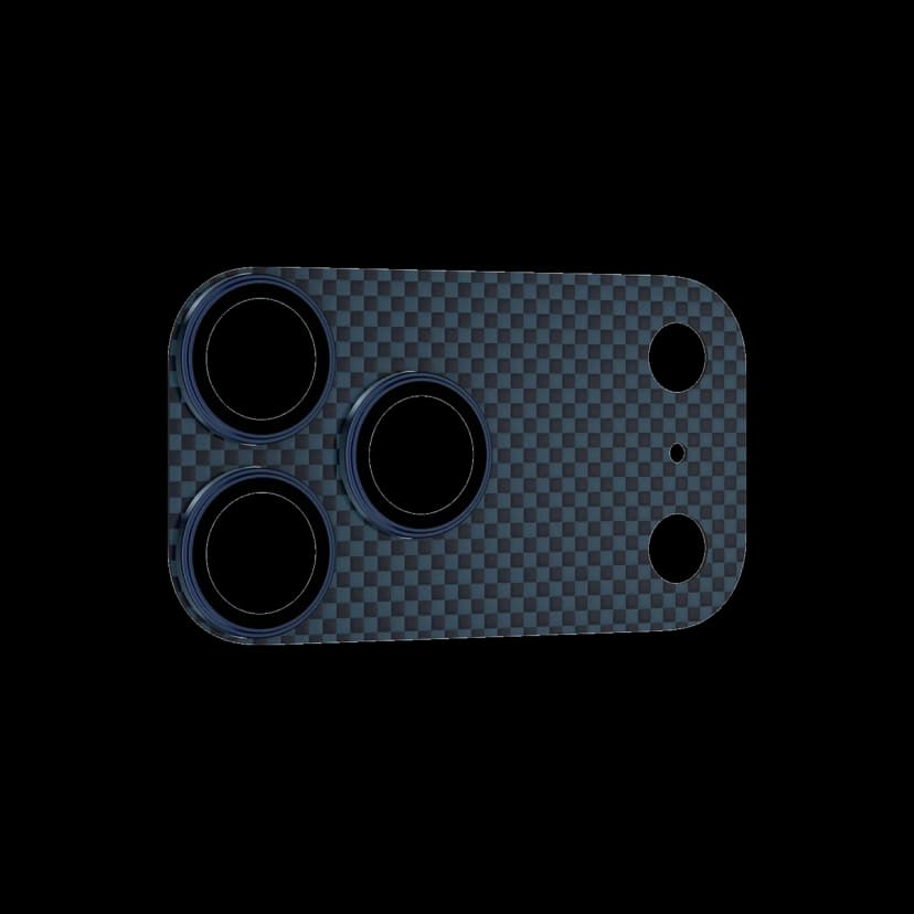 Keephone Apple iPhone 17 Pro Kevlar Kamera Lens - Lacivert