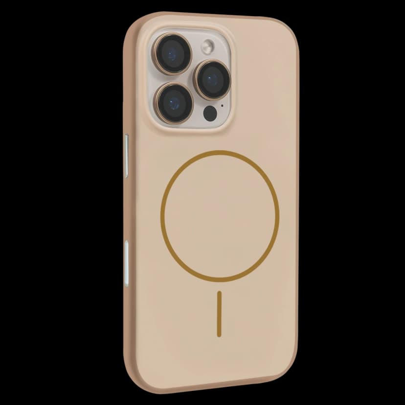 URR Apple iPhone 16 Pro Max Lamda Matte iBeats Magsafe Kapak - Gold