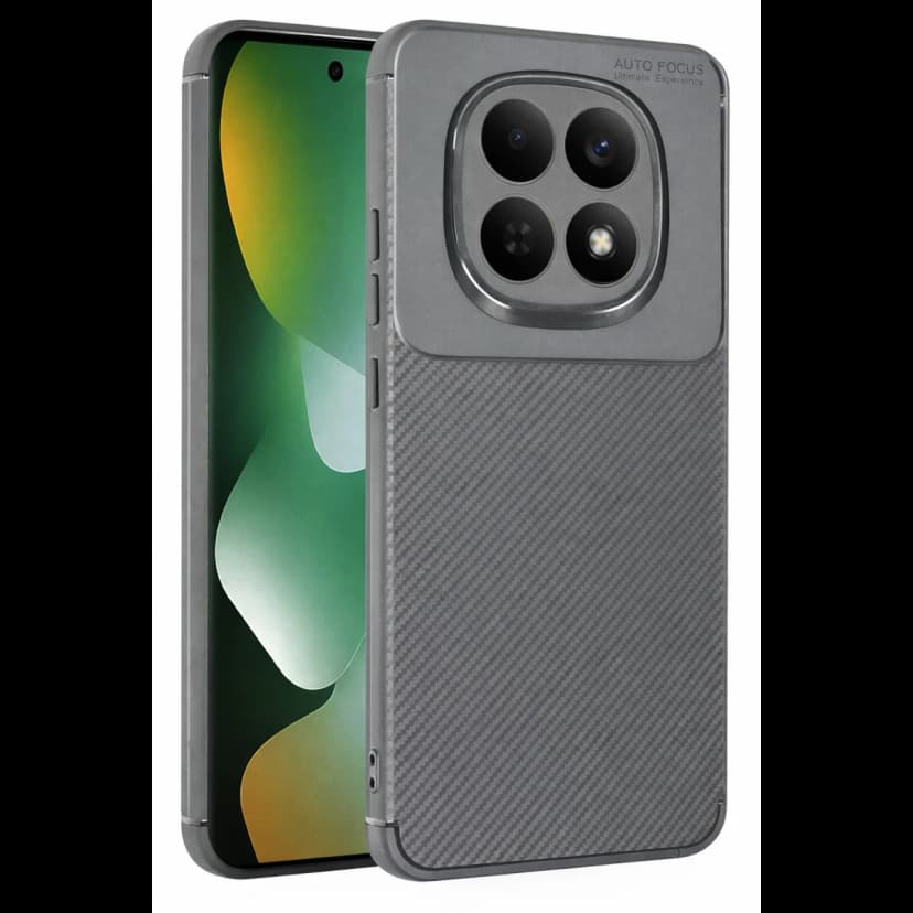 Newface Xiaomi Redmi Note 15 Pro Plus 5G Auto Focus Karbon Kapak - Gri