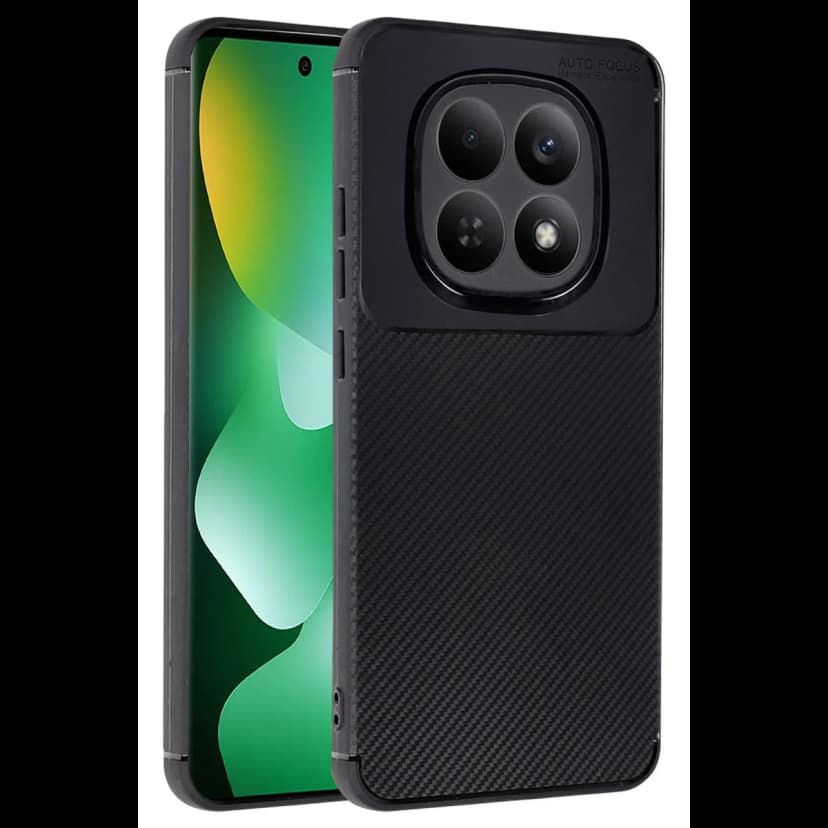 Newface Xiaomi Redmi Note 15 Pro Plus 5G Auto Focus Karbon Kapak - Siyah
