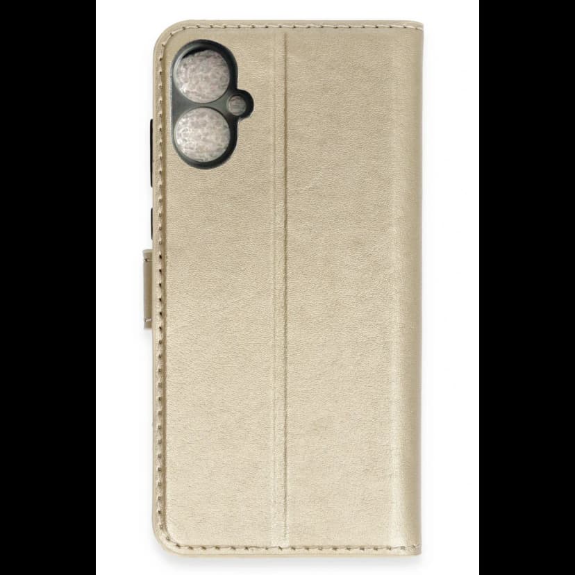 Newface Tecno Spark 9 Pro Trend S Plus Kapaklı Kılıf - Gold