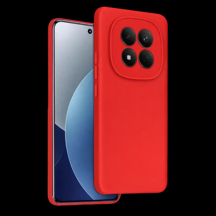 Newface Xiaomi Redmi Note 15 Pro 5G First Silikon - Kırmızı