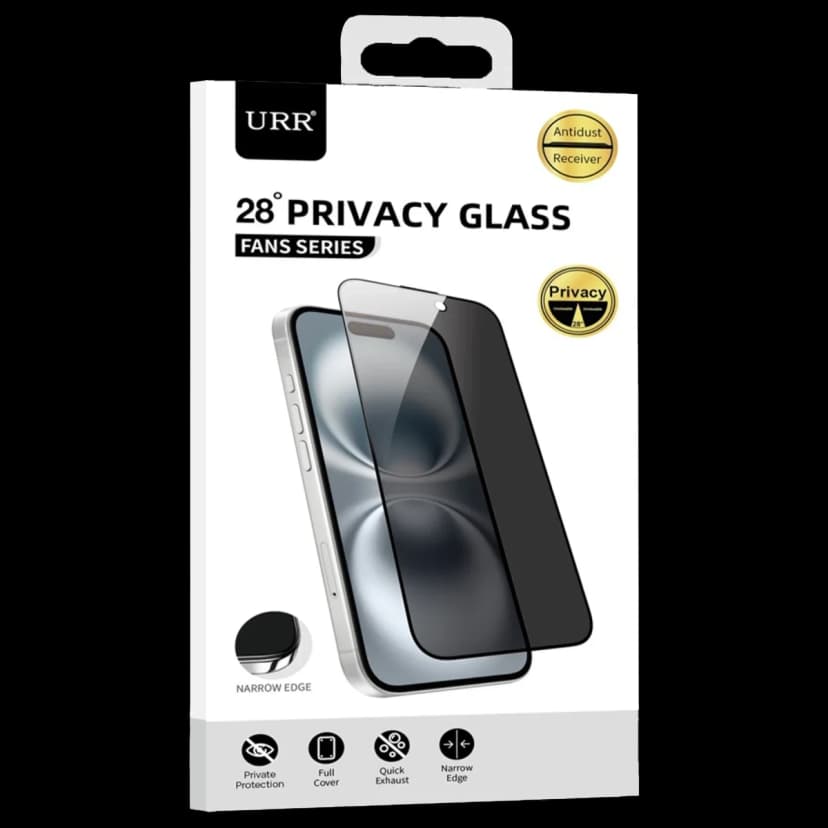 URR Samsung Galaxy S25 Ultra Fans Series Premium Hayalet Cam Ekran Koruyucu - Siyah