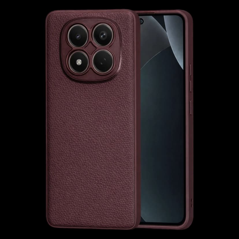 Newface Xiaomi Redmi Note 15 Pro 4G Thermax Silikon Kılıf - Bordo