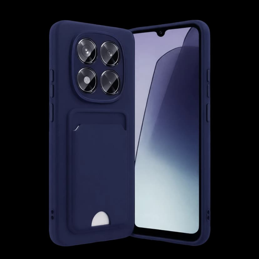 Newface Xiaomi Redmi Note 15 Pro 5G Kelvin Kartvizitli Silikon - Lacivert