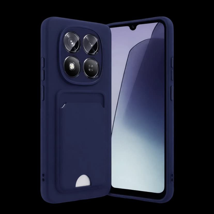 Newface Xiaomi Redmi Note 15 Pro 4G Kelvin Kartvizitli Silikon - Lacivert