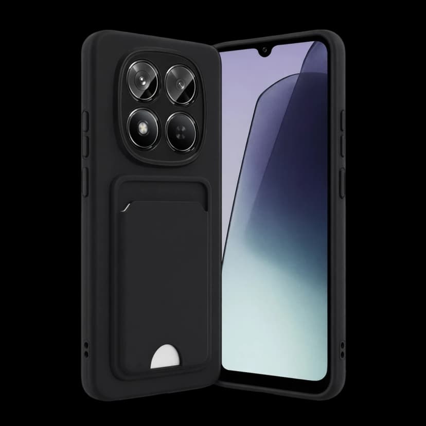 Newface Xiaomi Redmi Note 15 Pro 4G Kelvin Kartvizitli Silikon - Siyah