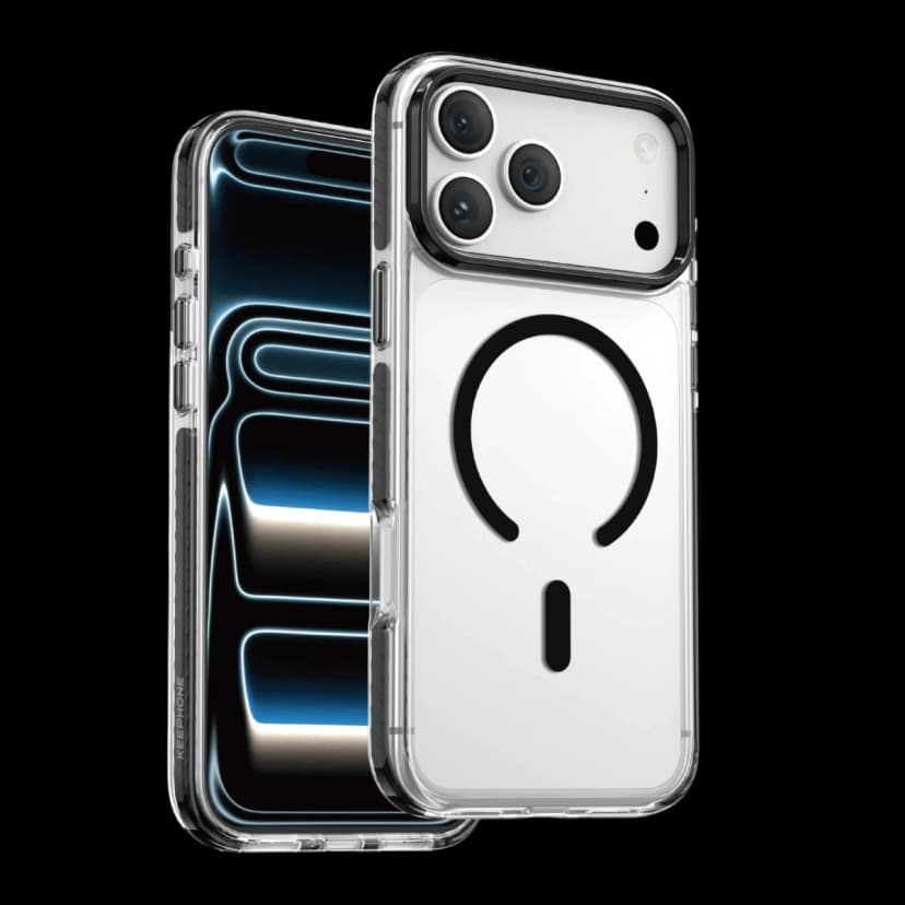 Keephone Apple iPhone 17 Pro Shockstar Magsafe Kapak - Siyah