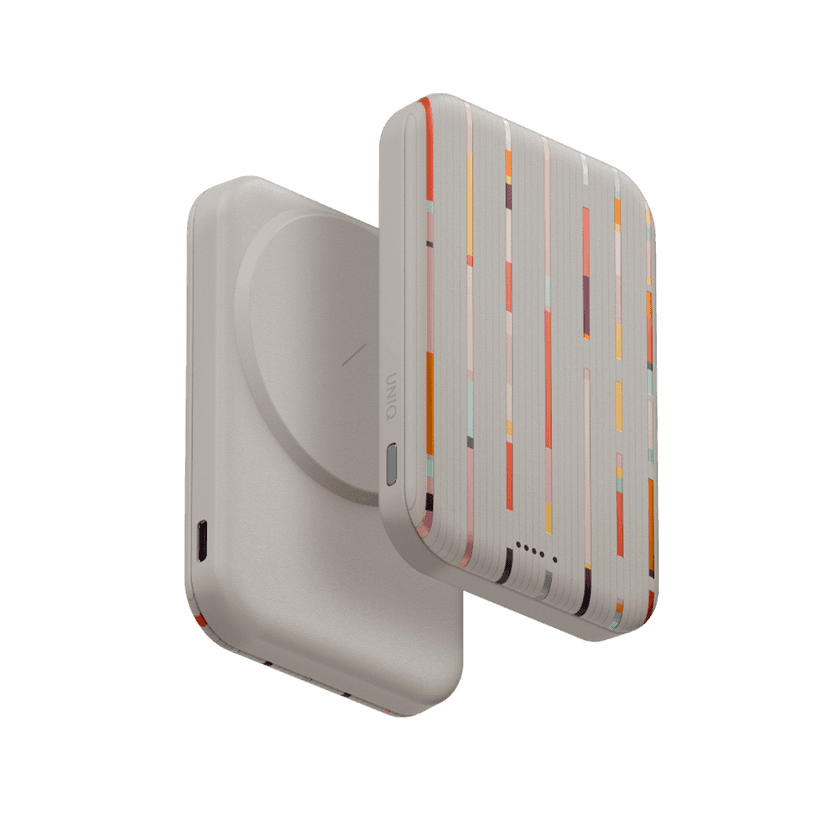 Uniq Lyden Lexa 5.000mAh Manyetik PD Kablosuz Type-C Powerbank - Beyaz