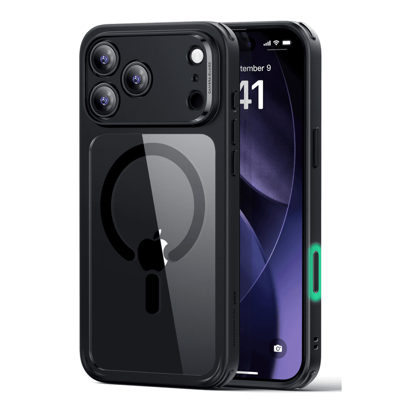 ESR Apple iPhone 17 Pro Classic Hybrid Magsafe Kapak - Clear Black