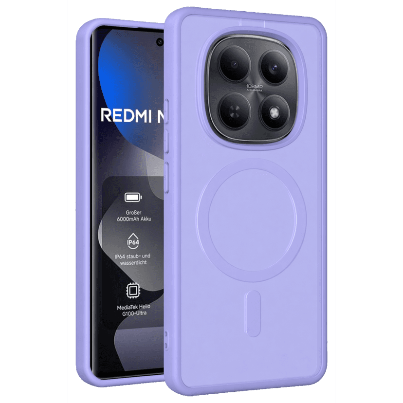 Joko Xiaomi Redmi Note 15 Pro 5G Jota Magsafe Kapak - Lila