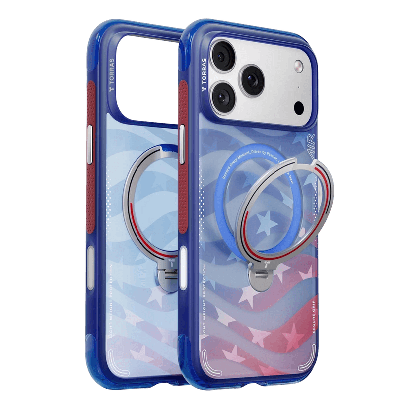Torras Apple iPhone 17 Pro Max OStand Q3 Air World Cup Serisi Magsafe Kılıf - Starlight